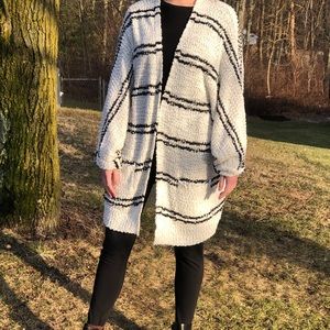 Black and White Cardigan